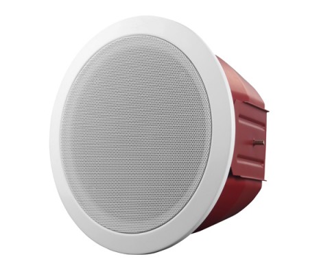 HONEYWELL INTEVIO 582480 24W Tavan Tipi Metal Hoparlör - ABS Back Box EN54 (Fire Proof), L-VCM24A/EN