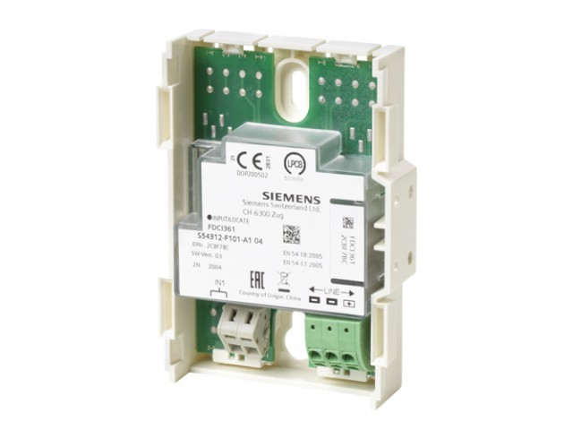 SIEMENS CERBERUS FDCI361 Giriş Modülü