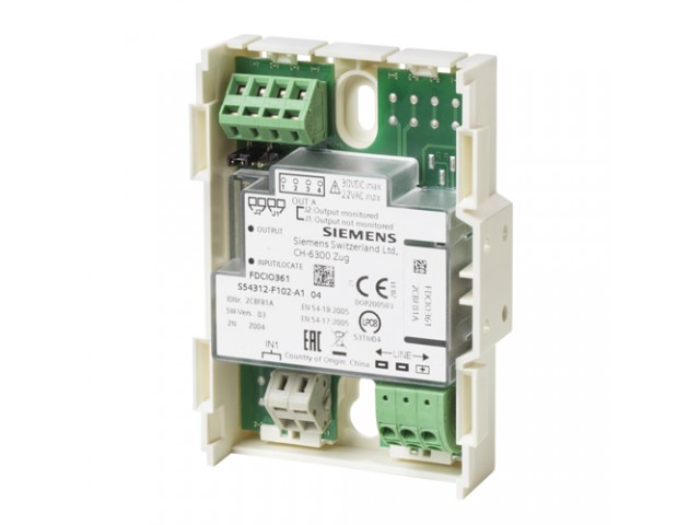 SIEMENS CERBERUS FDCIO361 Giriş Çıkış Modülü